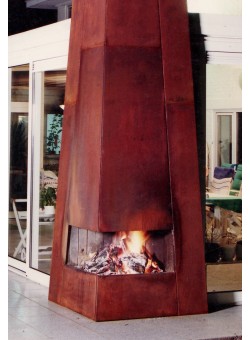 Уличный камин AR009 Bloch Design