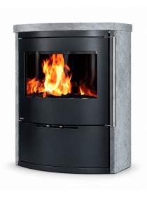 Дровяная печь-камин Ember O1 Serpentino