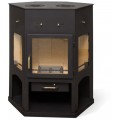 Печь-камин Мета-Бел Енисей с плитой Печь-камин Мета-Бел Енисей с плитой
