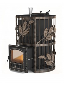 Печь для бани Эверест Ковка 24 (280) закрытая каменка