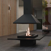 Дровяной камин Traforart Vulcano Central