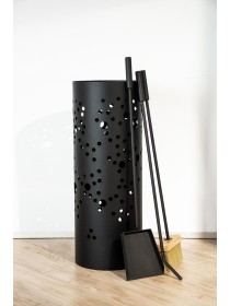 Ведро с аксессуарами для камина Bali