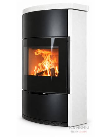 Дровяная печь-камин Ember O2 FG Limestone
