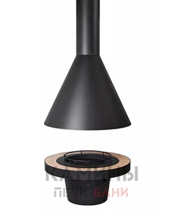 Островной камин LOFT - 02