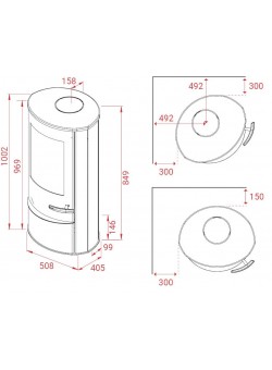 Печь-камин Lotus LIVA 5