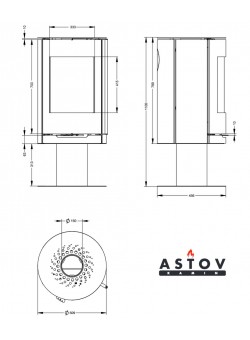Камин Астов R1.0 N