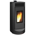 Печь-камин Invicta Lodi AIR TIGHT 8 Wifi BLACK на пеллетах Печь-камин Invicta Lodi AIR TIGHT 8 Wifi BLACK на пеллетах