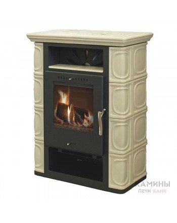 Печь Borgholm Keramik Top, бежевая (Thorma)