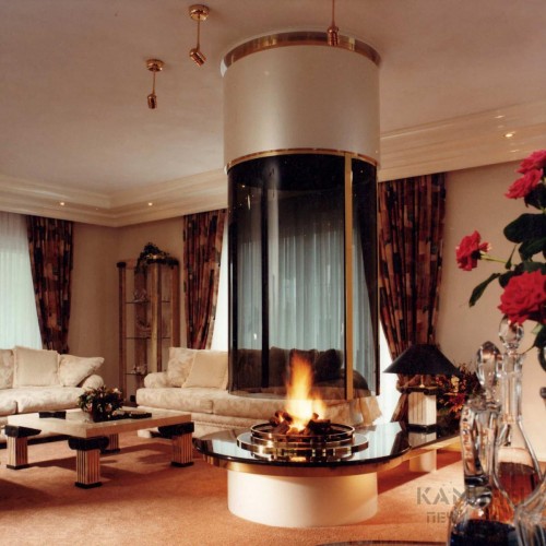 Центральный круглый камин CV016 Bloch Design Центральный круглый камин CV016 Bloch Design