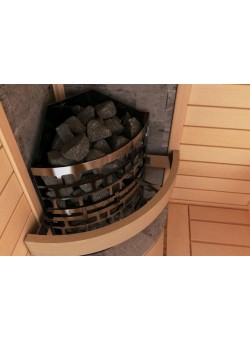 Печь для бани SAWO Aries ARI3-75Ni2-CNR-P (7,5 кВт, угловая), выносной пульт (встроенный блок мощности, пульт покупается отдельно)