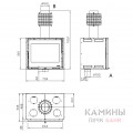 Каминная топка La Nordica Inserto 70 PRS wide Каминная топка La Nordica Inserto 70 PRS wide
