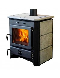 Печь-камин MBS VULKAN S с камнем