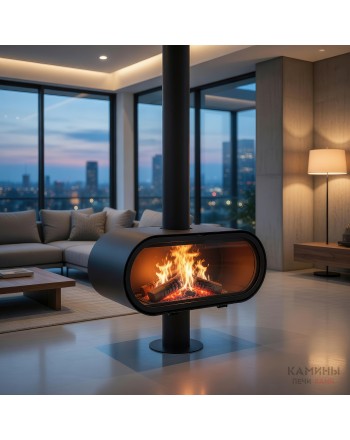 Печь-камин ROCAL D-8 (N)
