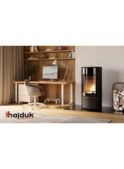 Печь-камин Hajduk ARCO F3 белый