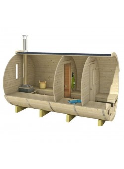 Баня-бочка 2 м