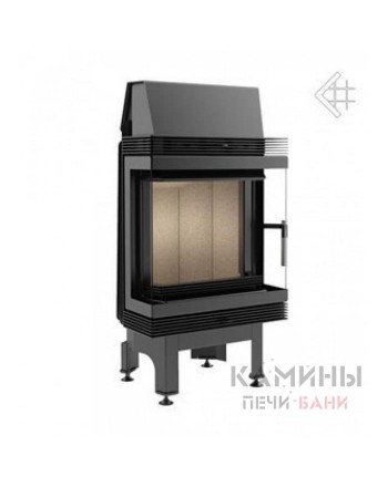 Каминная топка Kratki Blanka LP/BS (угловое стекло слева-справа)