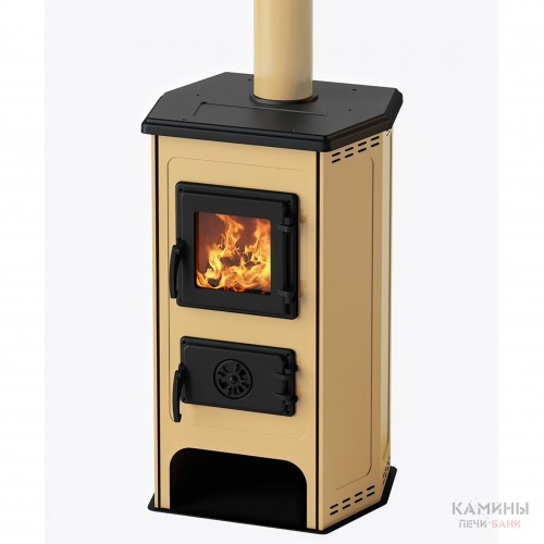 Печь-камин MBS HIT кремовый