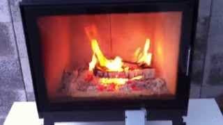 Каминная топка 75x57 K распашная дверца