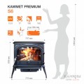 Чугунная печь KAWMET Premium S6 (13,9 kW) Чугунная печь KAWMET Premium S6 (13,9 kW)