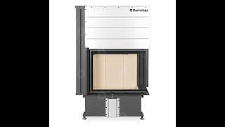 IMPRESSION R/L 2g L 71.60.34.21 - сучасна кутова камінна топка з гільйотиною.