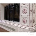 Каминная облицовка с сюжетной росписью: Голландские сценки 1033