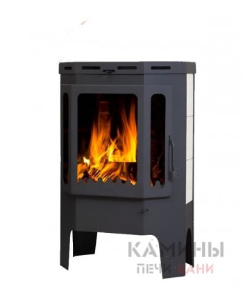 Печь-камин Призматик пристенно-угловой
