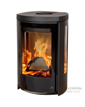 Печь-камин Jydepejsen Cozy Modern Wall Sideglass