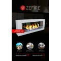Биокамин Constant 1200 белый со стемалитом (ZeFire) Биокамин Constant 1200 белый со стемалитом (ZeFire)