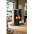 Дровяная печь-камин Ember J6 Limestone