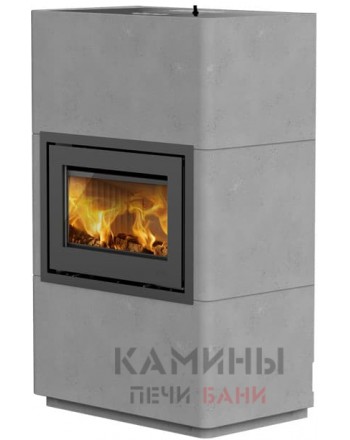 Печь-камин Lotus Beto 470 - Grey door
