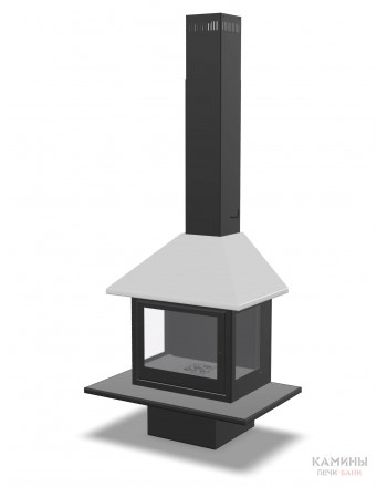 Дровяной камин Traforart Vulcano Frontal Enclosure