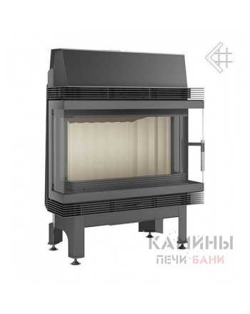 Каминная топка Kratki Blanka 670/570/LP/BS (угловое стекло слева-справа)
