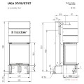 Каминная топка Hoxter UKA 37/55/37/57h Каминная топка Hoxter UKA 37/55/37/57h
