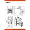 Печь для бани Эверест 24 (280) Талькохлорит,S-20 Печь для бани Эверест 24 (280) Талькохлорит,S-20