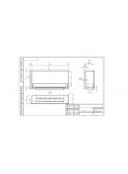 Биокамин угловой правый/левый Standart 900 (ZeFire)