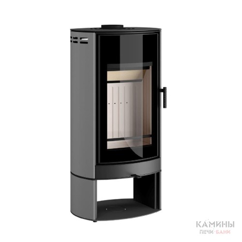 Печь-камин Hajduk ARCO F2 серый