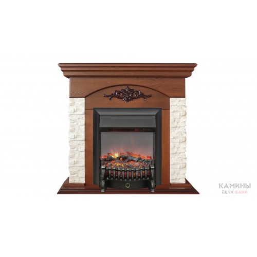 Электрокамин Neapolis NT с очагом Fobos Lux BL RC Электрокамин Neapolis NT с очагом Fobos Lux BL RC