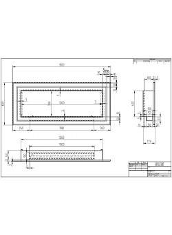 Биокамин Sirius 1500 латунный (Zefire)