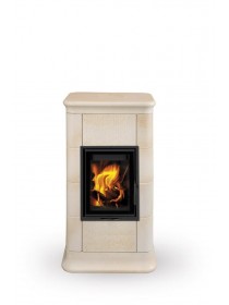 Печь-камин Romotop кафельная Malaga N01