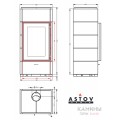 Печь-камин Астов КИВИ ПК 5070 5МК