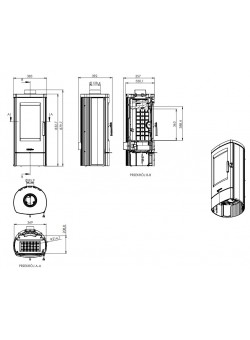 Печь Nordflam Sora