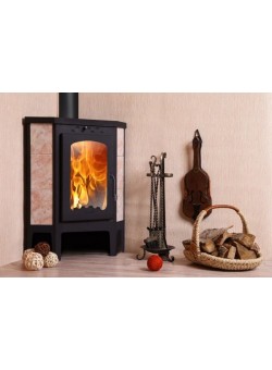 Печь-камин «Бавария» угловая с плитой