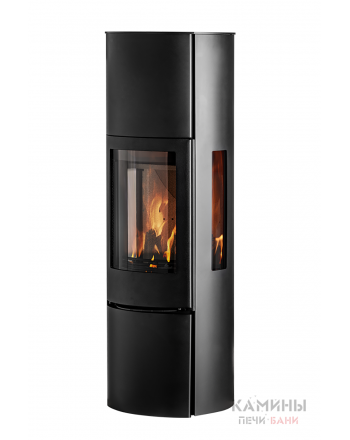 Печь-камин Jydepejsen Cozy Classic High с боковым стеклом