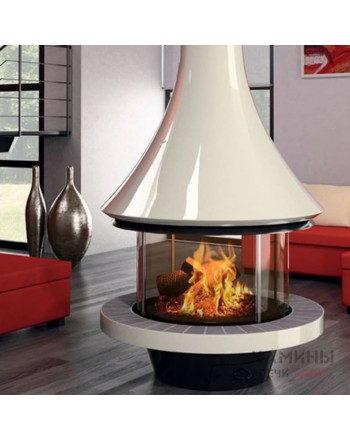 Центральный камин Eva 992 лак JC Bordelet 