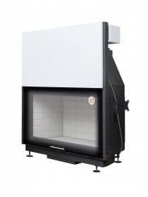 Каминная топка ВЕГА 1200 принтинг подовое горение