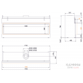 Газовый камин BRUNNER flach Architektur 38/170