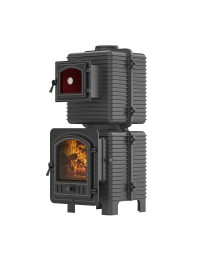 Печь-камин с духовкой EVEREST