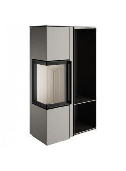 Печь-камин Spartherm Piko L с широким ящиком