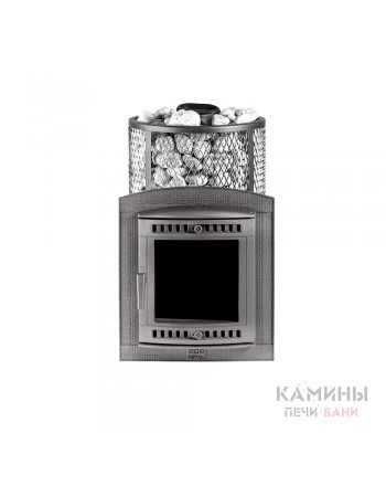 Печь банная "Атмосфера L" сетка из нержавеющей стали