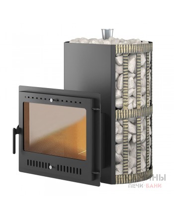 Печь Везувий Скиф П/Г Ковка Панорама "М"